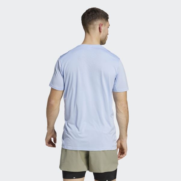 T-shirt Adidas Confident Engineered Bleu Aube
