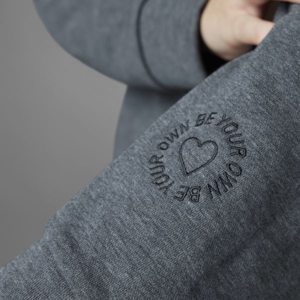 Sweat Adidas Saint Valentin Gris Foncé Chiné
