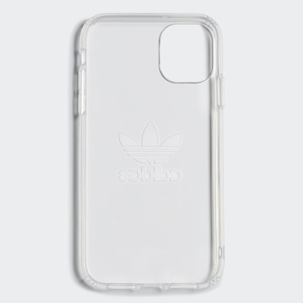 Mode Argent Adidas Ou étui De Protection Transparent Grand Logo Pour Iphone 11