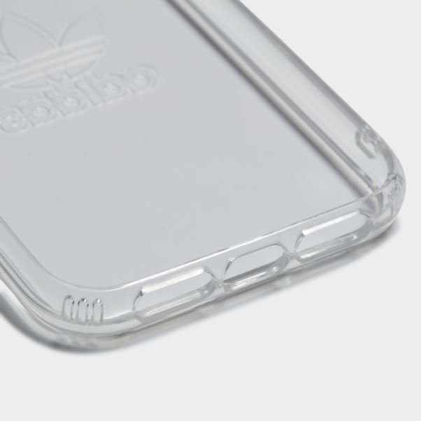 Mode Argent Adidas Ou étui De Protection Transparent Grand Logo Pour Iphone 11