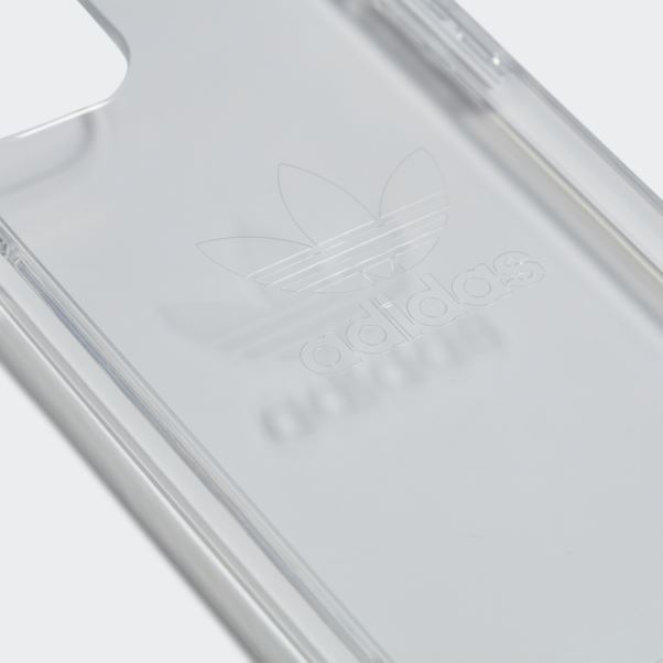 Mode Argent Adidas Ou étui De Protection Transparent Grand Logo Pour Iphone 11