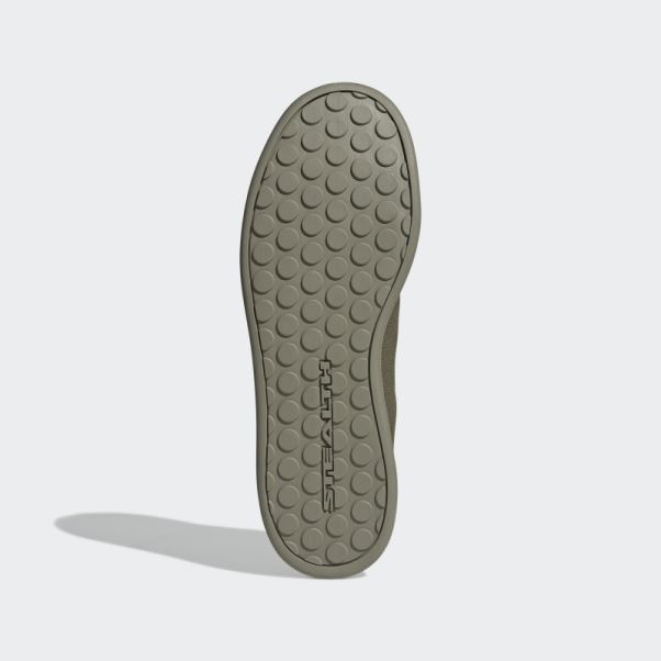 Adidas Olive Five Ten Sleuth Dlx Chaussures De Vélo De Montagne En Toile