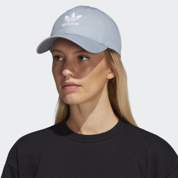Adidas Casquette Décontractée Strap-back Gris Clair