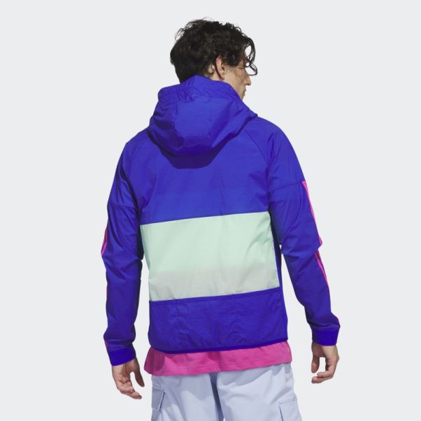Veste Une Couche Adidas Adicross X Energy Pour Homme Bleu