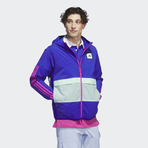 Veste Une Couche Adidas Adicross X Energy Pour Homme Bleu