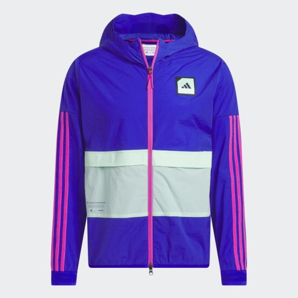 Veste Une Couche Adidas Adicross X Energy Pour Homme Bleu