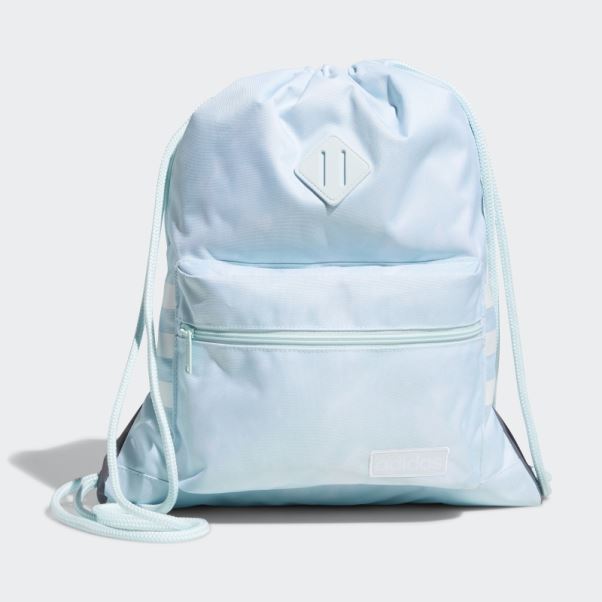 Sac à Dos Classique à 3 Bandes Bleu Clair Adidas