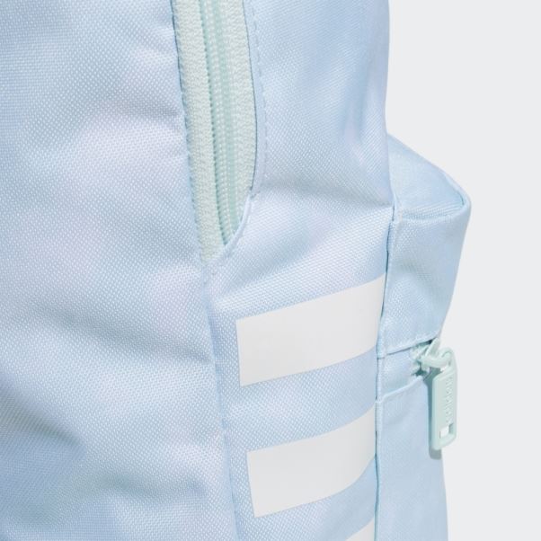 Sac à Dos Classique à 3 Bandes Bleu Clair Adidas