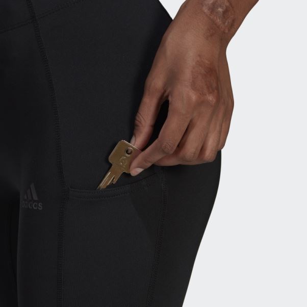 Fastimpact Running 7/8 Leggings Adidas Noir
