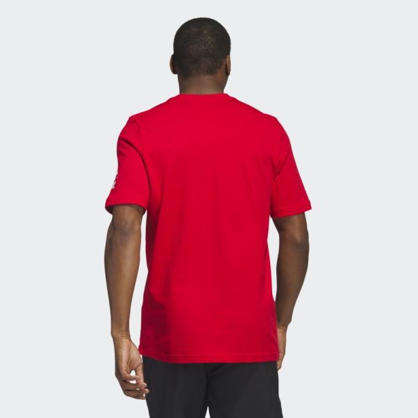 Tee Shirt Meneur De Jeu Adidas Red Wings Rouge