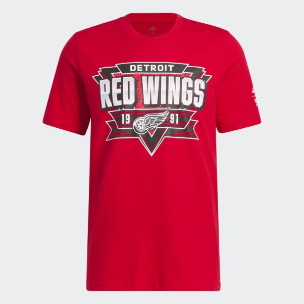 Tee Shirt Meneur De Jeu Adidas Red Wings Rouge
