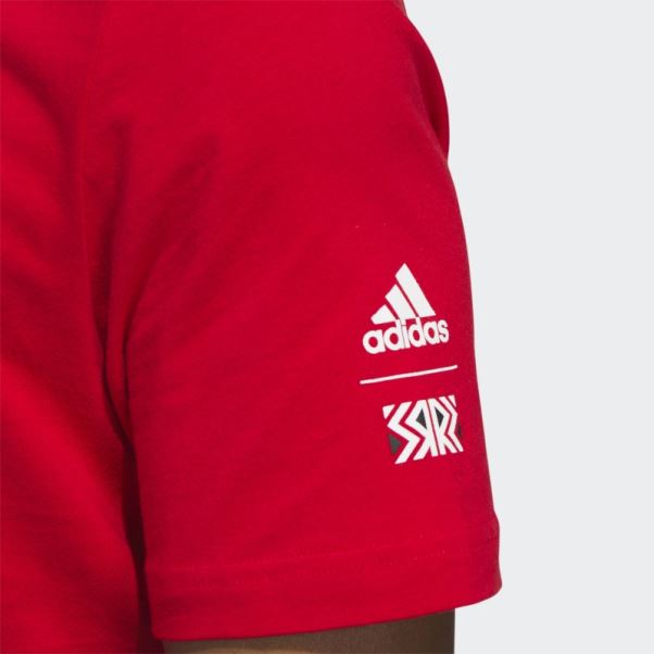 Tee Shirt Meneur De Jeu Adidas Red Wings Rouge