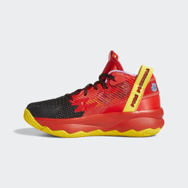 Adidas Super Dame 8 Chaussures De Basket Orange