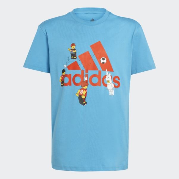 Adidas X Lego Football Badge Of Sport T-shirt Graphique Splash Frais