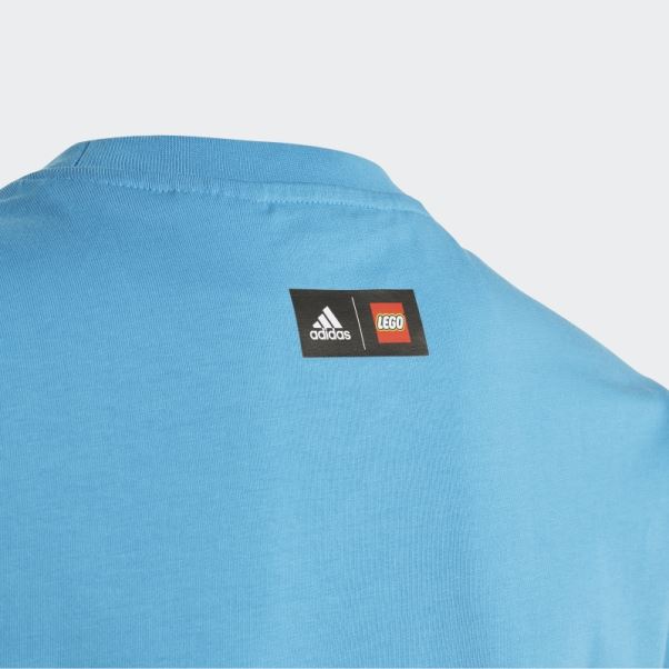 Adidas X Lego Football Badge Of Sport T-shirt Graphique Splash Frais