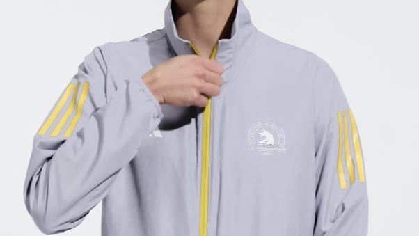 Adidas Boston Marathon 2023 Celebration Running Veste Violet Argent