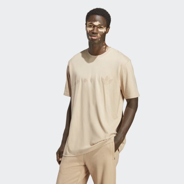 T-shirt Graphique Adidas Rifta City Boy Beige