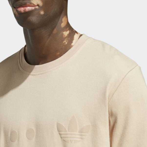 T-shirt Graphique Adidas Rifta City Boy Beige