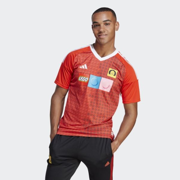 Adidas X Lego Tiro Bold Maillot Domicile Orange Mode