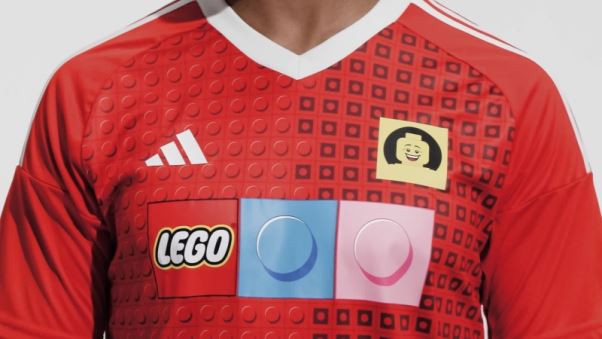 Adidas X Lego Tiro Maillot Domicile Mode Audacieux Orange
