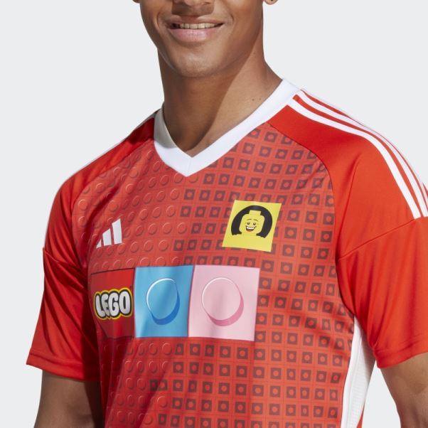 Adidas X Lego Tiro Maillot Domicile Mode Audacieux Orange