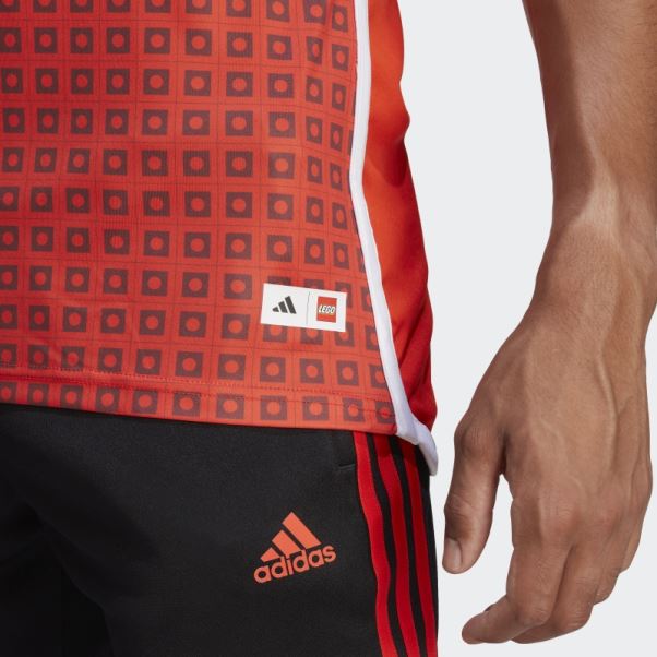 Adidas X Lego Tiro Maillot Domicile Mode Audacieux Orange
