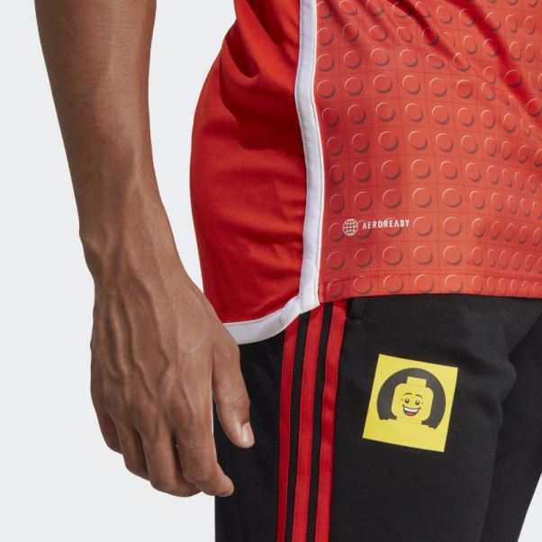 Adidas X Lego Tiro Maillot Domicile Mode Audacieux Orange