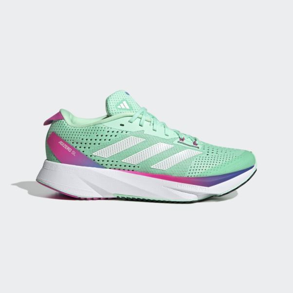 Adidas Mode Adizero Sl Chaussures De Course à La Menthe