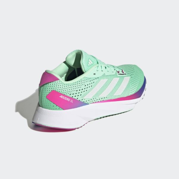 Adidas Adizero Sl Chaussures De Course à La Menthe Mode