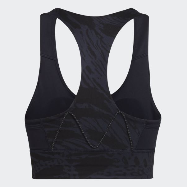 Soutien-gorge Imprimé à Maintien Moyen Adidas Ink