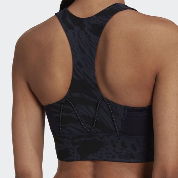 Soutien-gorge Imprimé à Maintien Moyen Adidas Ink