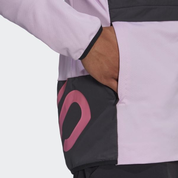 Veste Coupe-vent Lilas Five Ten Flooce Adidas