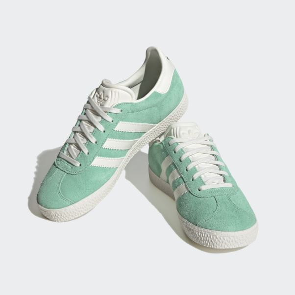 Adidas Gazelle Vert Argent