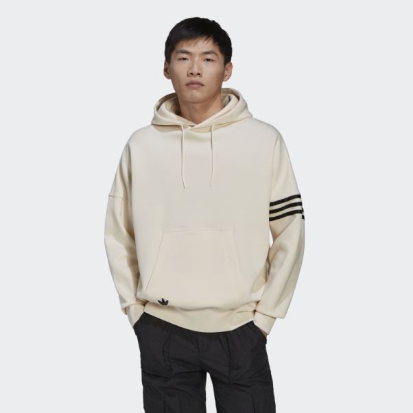 Sweat à Capuche Adicolor Neuclassics Blanc Adidas