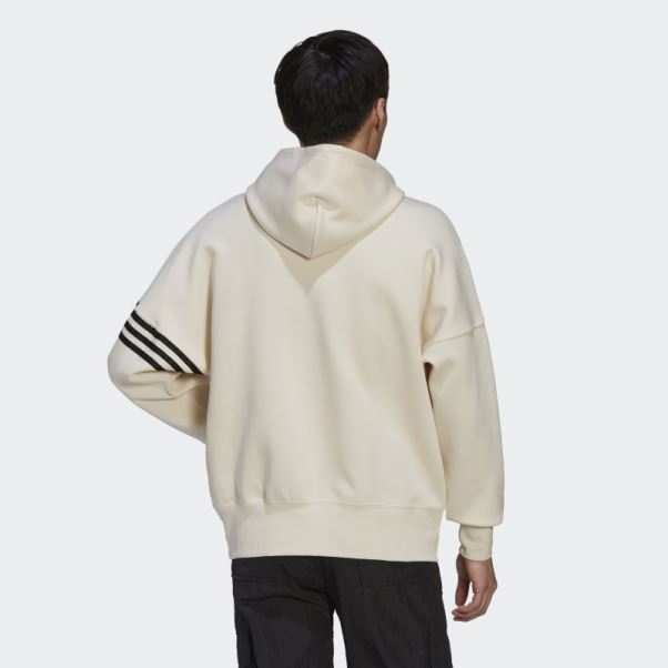 Sweat à Capuche Adicolor Neuclassics Blanc Adidas