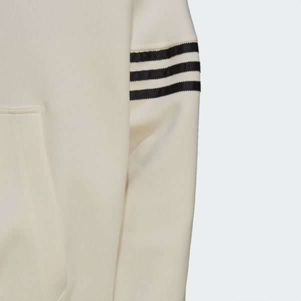 Sweat à Capuche Adicolor Neuclassics Blanc Adidas