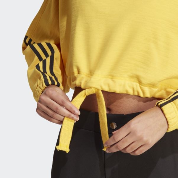 Sweat Polyvalent Court De Danse Adidas Or