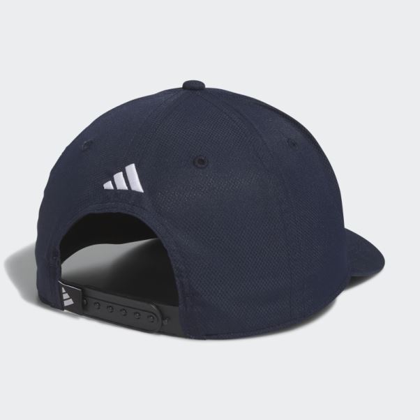 Casquette Tour 3 Bandes Adidas Bleu Marine