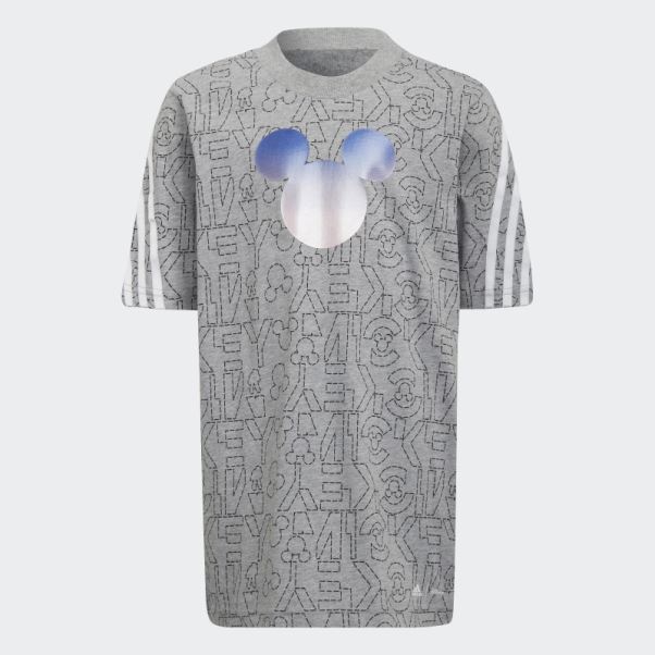 Ensemble D'été Adidas Disney Mickey Mouse Gris Moyen