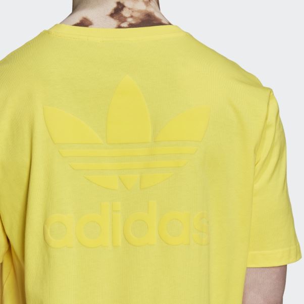 T-shirt Adidas Street Série Trèfle Jaune