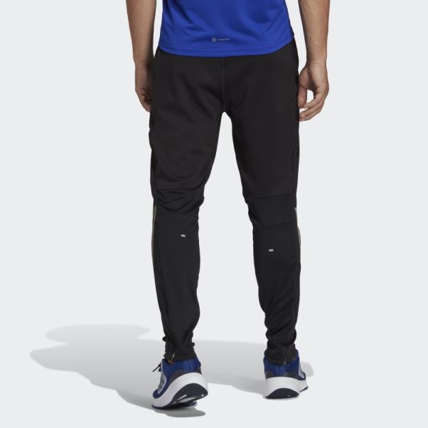 Adidas Possède Le Pantalon En Tricot Astro Run Noir