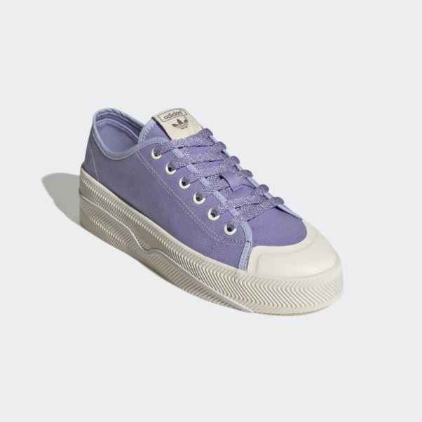 Nizza 2 Low Chaussures Violet Clair Adidas