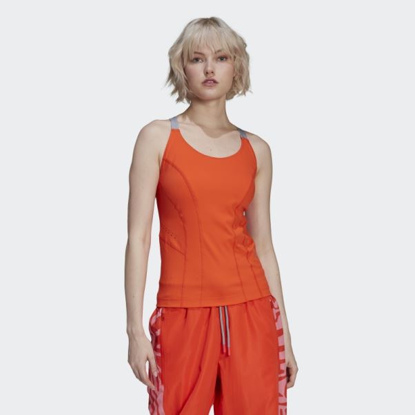 Adidas By Stella Mccartney Truepurpose Débardeur Orange
