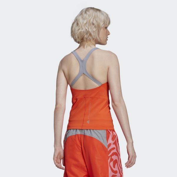 Adidas By Stella Mccartney Truepurpose Débardeur Orange