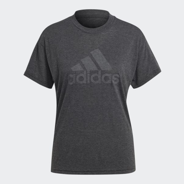 T-shirt Adidas Future Icons Winners 3.0 Noir Chiné