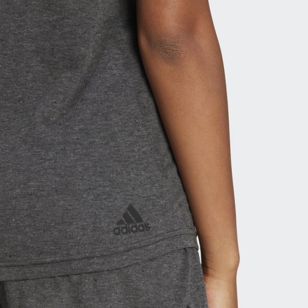 T-shirt Adidas Future Icons Winners 3.0 Noir Chiné