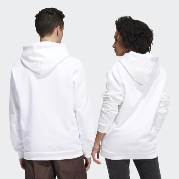 Sweat à Capuche Shmoofoil Poids Lourd Adidas Blanc (non Genré)