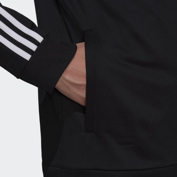 Essentials Warm-up 3-stripes Survêtement Adidas Noir