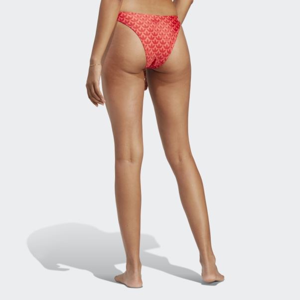 Bas De Bikini Originals à Monogramme Adidas écarlate