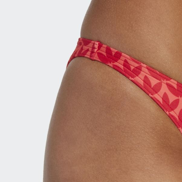 Bas De Bikini Originals à Monogramme Adidas écarlate